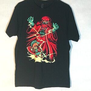 Nintendo Zelda Black Short Sleeve Video Game Gamer Tee T Shirt